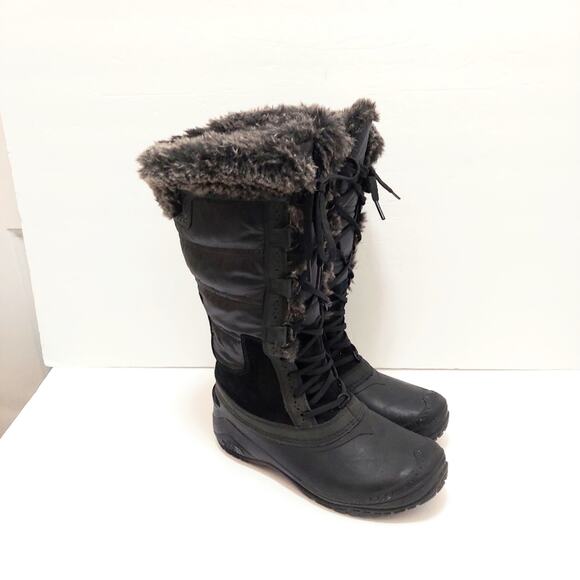 North Face Shellista Tall Waterproof Winter Boots Size 7 - Picture 2 of 12